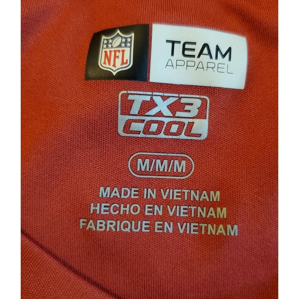 Arizona Cardinals Football T Shirt Mens M Red NFL Team Apparel TX3 Cool Fan Gear - Picture 6 of 6